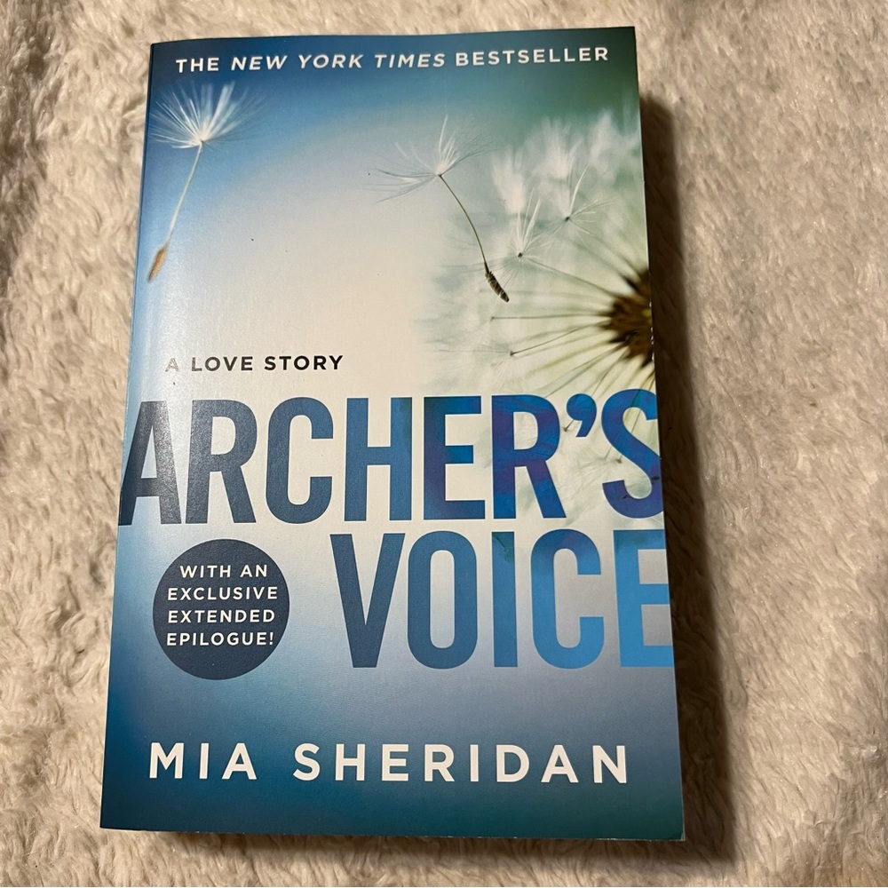 🌴Archer's Voice by Mia Sheridan Paperback Book